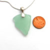 mint green sea glass necklace3