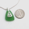 jade green seaglass necklace1
