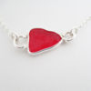 red sea glass choker necklace 3