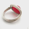 red sea glass ring 7