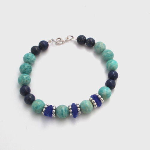 turquoise and lapis bracelet_1