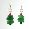 christmas tree earrings 1