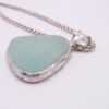 blue sea glass necklace 3