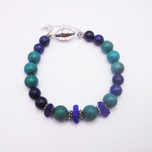 turquoise and lapis bracelet 1