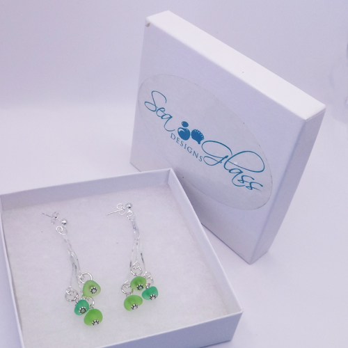 green earrings 5
