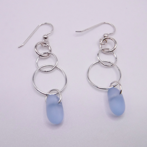 blue dangle earrings 3