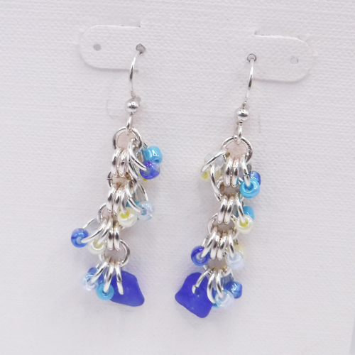chainmaille earrings 5